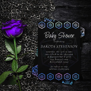 RPG Dice   Aurora Fantasy Tafelblad Gamer Shower Kaart