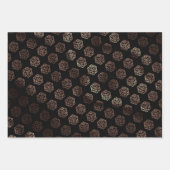 RPG Dice | Copper Fantasy Retro Tabletop PnP Gamer Inpakpapier Vel (Voorkant 3)