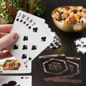 RPG Dice | Copper Fantasy Retro Tabletop PnP Gamer Pokerkaarten (Insitu)
