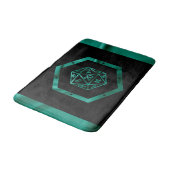 RPG Dice | Emerald Fantasy tafelblad Retro Gamer Badmat (Gekanteld)