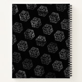 RPG Dice | Fantasietabletop PnP Gamer Graph Paper Notitieboek (Achterkant)