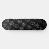 RPG Dice | Fantasy Old School Tafelblad Retro Game Skateboard (Horizontaal)