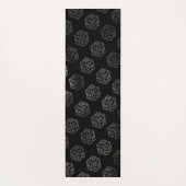 RPG Dice | Fantasy Old School Tafelblad Retro Game Yogamat (Achterkant)