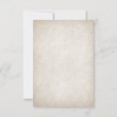 RPG Dice Gamer Bruiloft RSVP Kaartje (Achterkant)