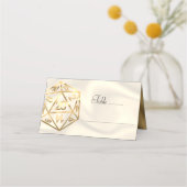 RPG Dice | Gold Fantasy Retro Tafelblad PnP Gamer (Voorkant)