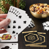 RPG Dice | Gold Fantasy Retro Tafelblad PnP Gamer Pokerkaarten (Insitu)