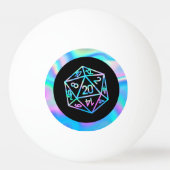 RPG Dice | Holo Fantasy Retro Tafelblad PnP Gamer Pingpongballen (Voorkant)