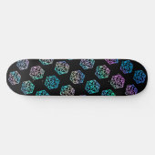 RPG Dice | Holo Fantasy Retro Tafelblad PnP Gamer Skateboard (Horizontaal)