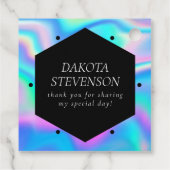 RPG Dice | Holo Fantasy Tafelblad PnP Gamer Custom Bedankjes Labels (Achterkant)