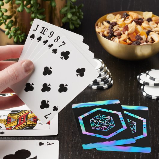 RPG Dice | Holo Old School Tafelblad PnP Roleplaye Pokerkaarten (Insitu)