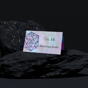 RPG Dice Nebula Fantasy Retro Tabletop PnP Gamer