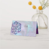 RPG Dice | Nebula Fantasy Retro Tabletop PnP Gamer (Voorkant)