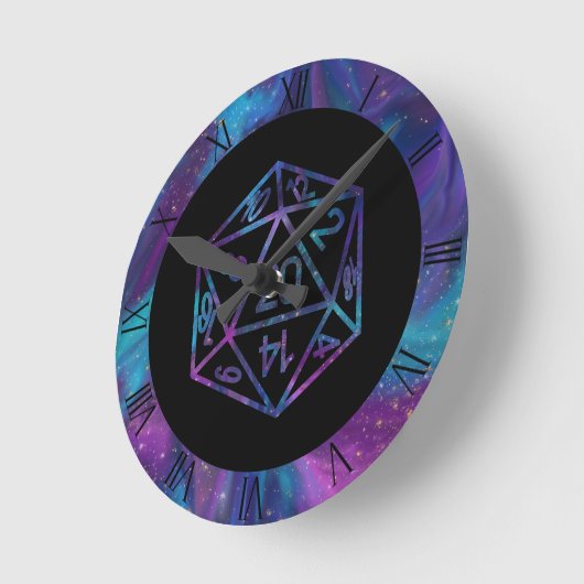 RPG Dice | Nebula Fantasy Retro Tabletop PnP Gamer Ronde Klok (Hoek)