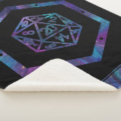 RPG Dice | Nebula Fantasy Retro Tabletop PnP Gamer Sherpa Deken (3/4)
