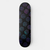 RPG Dice | Nebula Fantasy Retro Tabletop PnP Gamer Skateboard (Voorkant)