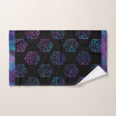 RPG Dice | Nebula Fantasy Tabletop Retro PnP Gamer Bad Handdoek (Handdoek)