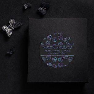 RPG Dice Nebula Fantasy Tafelblad Gamer Custom Ronde Sticker