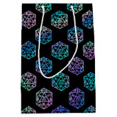 RPG Dobbelstenen | Holo Fantasy Retro Tafelblad Pn Medium Cadeauzakje (Voorkant)