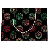 RPG Dobbelstenen | Kerstmis Fantasy Retro Tafelbla Groot Cadeauzakje (Voorkant)