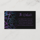 RPG Dobbelstenen | Nebula Fantasy Tabletop Gamer W Informatiekaartje (Voorkant)