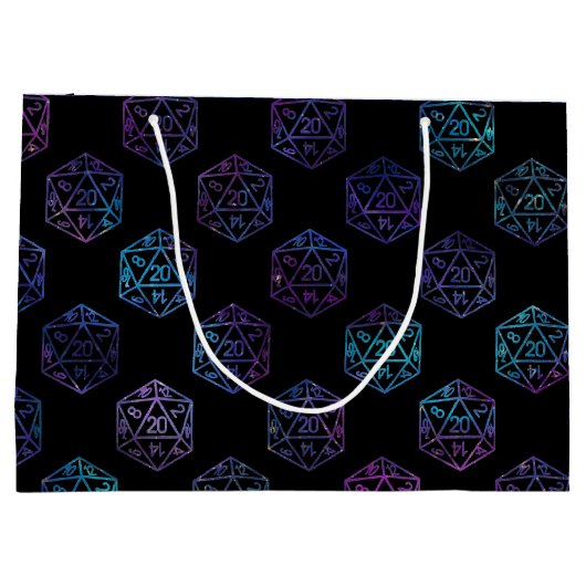 RPG Dobbelstenen | Nebula Fantasy Tabletop Retro P Groot Cadeauzakje (Achterkant)