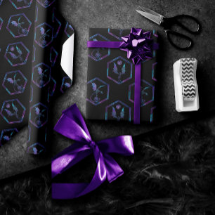 RPG Draak Nebula Fantasy Tafelbladspeler Dobbels Cadeaupapier