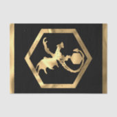 RPG Dragon | Goud Fantasy Tafelblad PnP Dobbelsten Tissuepapier (Voorkant)