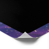 RPG Dragon | Nebula Fantasy Tafelblad Gamer Dice Poster (Hoek)