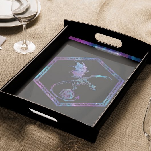 RPG Dragon | Nebula Fantasy Tafelbladspeler Dobbel Tissuepapier