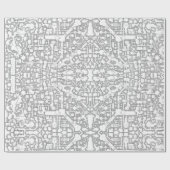 RPG Dungeon Map Wrapping Paper Cadeaupapier (Vlak)