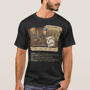 RPG Familie - Klasse Echtgenoot AS met STATS T-shirt