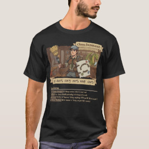 RPG Familie - Klasse Echtgenoot E met STATS T-shirt