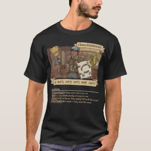 RPG Familie - Klasse Echtgenoot NA met STATISTIEKE T-shirt
