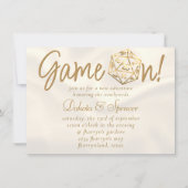 RPG Game Aan | Gouden Fantasy Tafelblad PnP Dobbel Kaart (Voorkant)