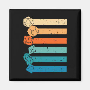 Rpg-gamer Retro Role Playing Game Mannen Jongens Magneet