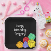 RPG Gaming Dice, Board, Fantasy Games, Geachte Par Papieren Bordje (Feest)