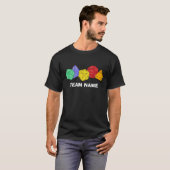 RPG Gaming Dice, Board, Fantasy Games Persoonlijk T-shirt (Voorkant volledig)