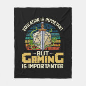 RPG gaming is belangrijk Fleece Deken (Voorkant)