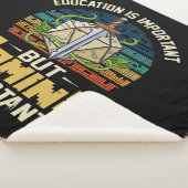 RPG gaming is belangrijk Sherpa Deken (3/4)