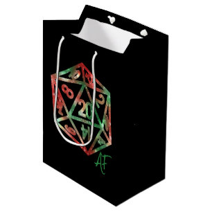 RPG Krit AF Kerst Fantasy Tafelblad Dobbelstenen Medium Cadeauzakje