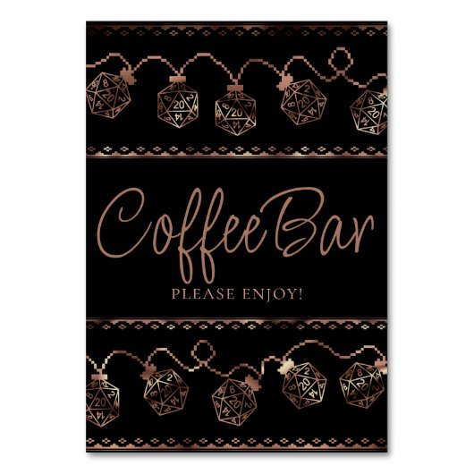 RPG-lichten | Copper Fantasy Tafelblad Gamer Custo Kaart (Achterkant)