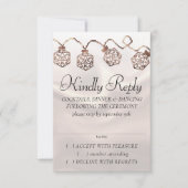 RPG-lichten | Copper Fantasy Tafelblad Gamer Dice RSVP Kaartje (Voorkant)