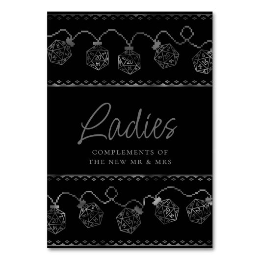 RPG-lichten | Fantasy Tabletop Gamer Dice Custom Kaart (Voorkant)