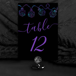 RPG-lichten Nebula Fantasy Tafelblad Gamer Dice Kaart