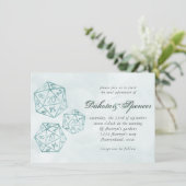 RPG Luxe | Aqua Smoke Fantasy tafelblad Gamer Dice Kaart (Staand voorkant)