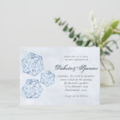 RPG Luxe | Blue Smoke Rollenspellen Dobbelstenen Kaart (Staand voorkant)