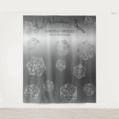 RPG Luxe | Fantasy Retro Tafelblad Gamer Achtergro Wandkleed (Voorkant)