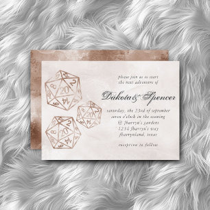 RPG Luxe   Koper Rook Tafelblad Retro Gamer Dice Kaart