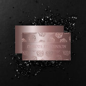 RPG Luxe | Mauve Fantasy Tafelblad Gamer Branding Visitekaartje