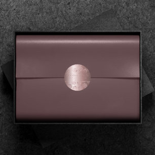 RPG Luxe Mauve Fantasy Tafelblad Gamer Custom Ronde Sticker